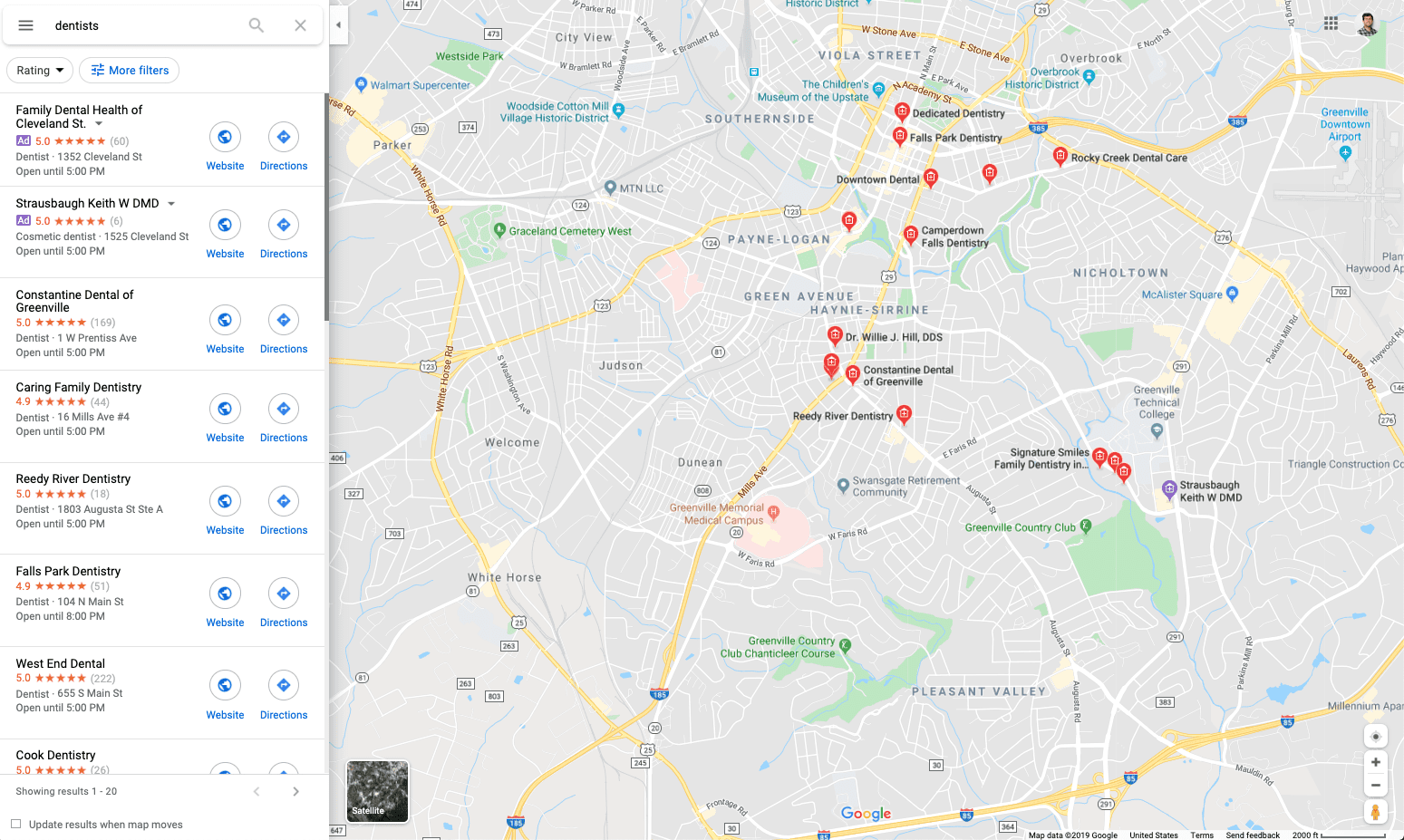 Google Maps Ranking