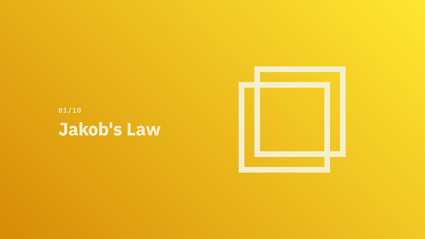 Jakob's Law - Source: lawsofux.com