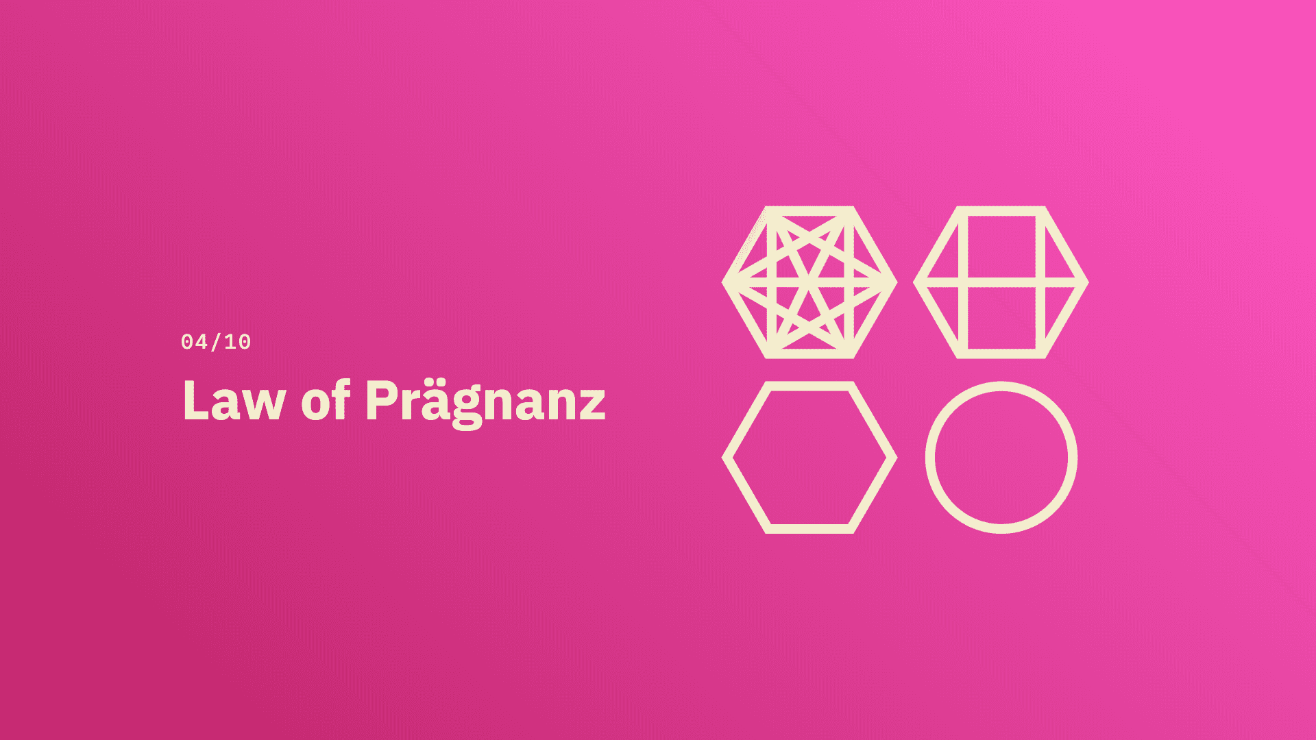 Law of Prägnanz - Source: lawsofux.com