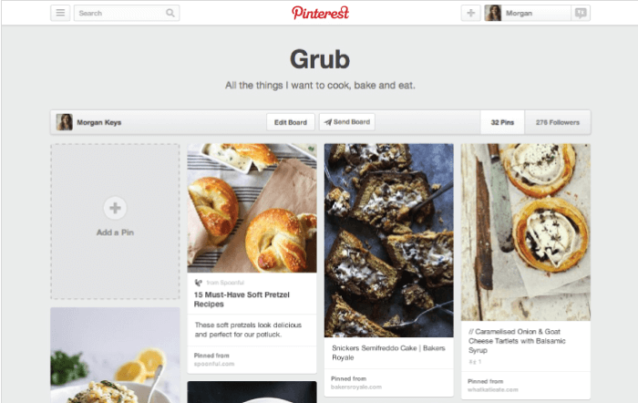 web design trends Pinterest cards